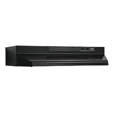 Broan-Nutone Broan-Nutone F403023 30 in. Ducted Range Hood - Black 149382